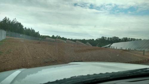 Seeding the Site after Panels have been Installed