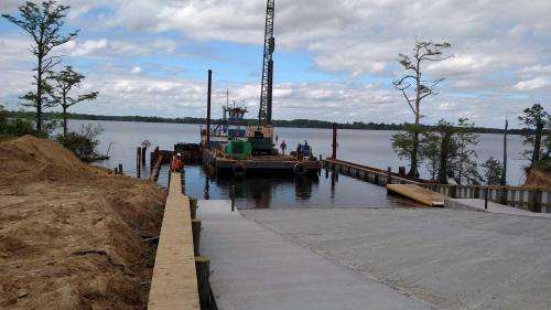 Finished Boat Ramp