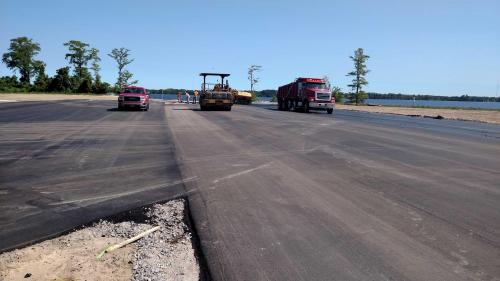 Paving Parking Lot